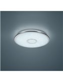Plafón LED Redondo Osaka 30W Con mando Trio