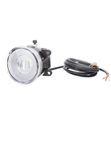 Faro LED con luz diurna efecto neón y luz de niebla 1256 WAS cable | LeonLeds
