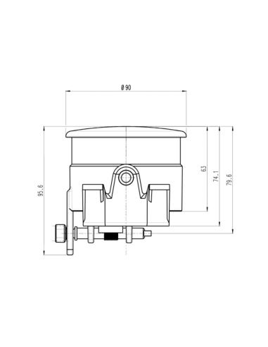 Farol de LED com luz diurna com...