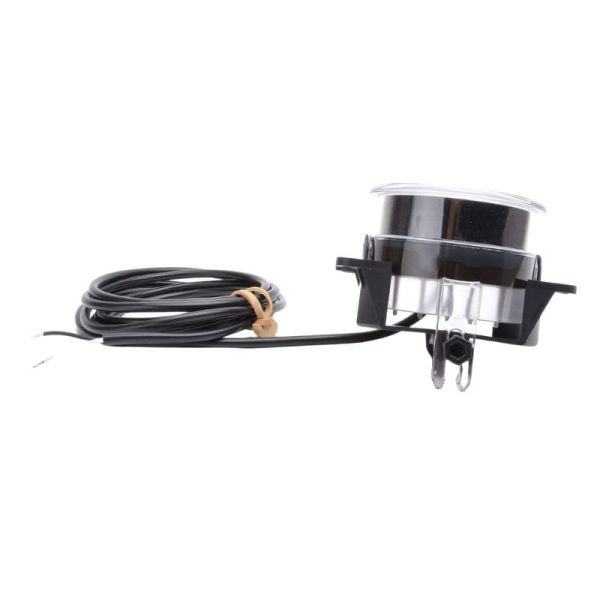 Faro delantero LED de niebla para empotrar con 4 tornillos 12V 24V R10, R19 1254 fondo| LeonLeds
