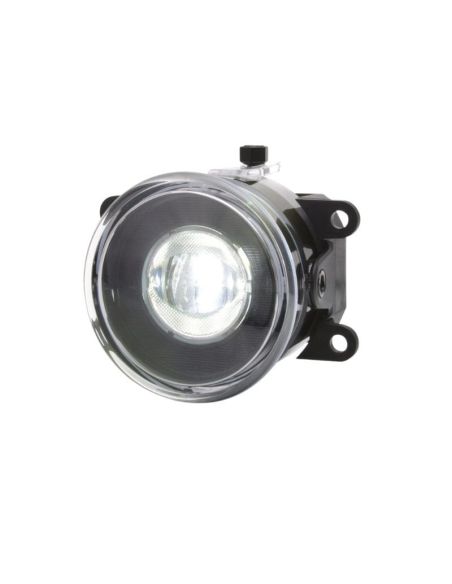 Farol de neblina embutido LED com 4 parafusos 12V 24V R10, R19 1254 | LeonLeds