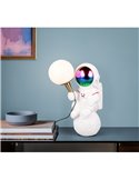 Lámpara de mesa LED astronauta STRONG, intensidad regulable, USB, 1,5W 100lm, 2700K IP20