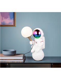 Lámpara de mesa LED astronauta STRONG, intensidad regulable, USB, 1,5W 100lm, 2700K IP20 2