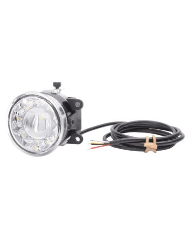 Faro delantero LED con luz diurna y luz de niebla Homologado WAS 1257 cable | LeonLeds
