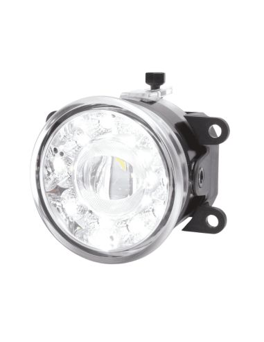 Faro delantero LED con luz diurna y luz de niebla Homologado WAS 1257 | LeonLeds