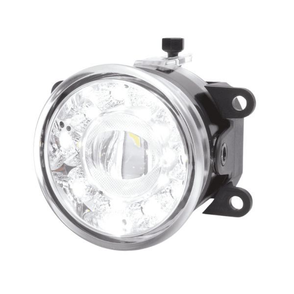 Faro delantero LED con luz diurna y luz de niebla Homologado WAS 1257 | LeonLeds