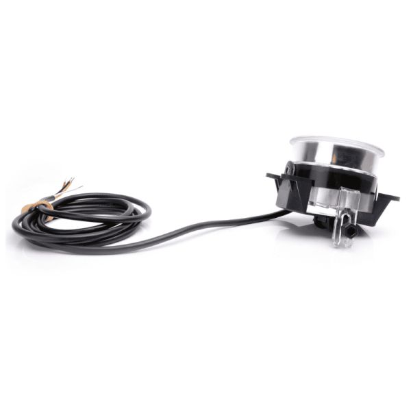 Faro delantero LED con luz diurna y luz de niebla Homologado WAS 1257 lateral| LeonLeds