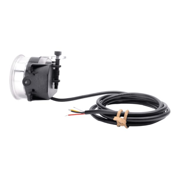 Farol de LED com luz diurna e luz de neblina lateral. Homologado pela WAS 1257. LeonLeds