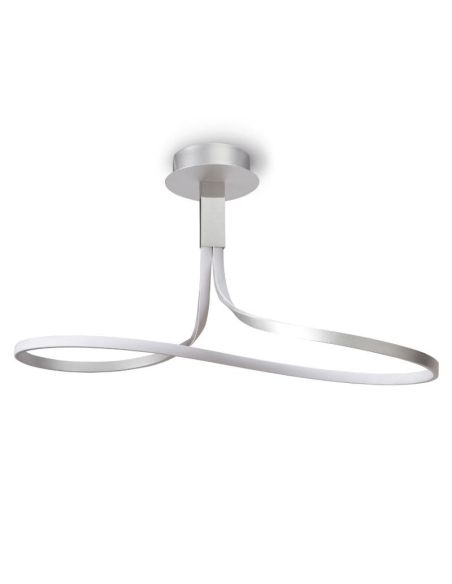 Lámpara LED cromo Nur de techo 4980 4995 Dimmable  40W Mantra 3000K | LeonLeds