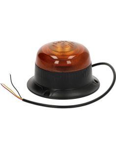 Mini luminária LED rotativa âmbar Ø86x67mm 15W TA1 IP66 R65 R10 montagem por parafuso
