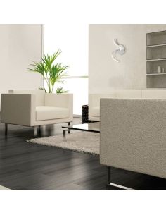 Applique murale LED à intensité variable NUR Series 4985, 10 W, 3000 K, argent | LeonLeds 2