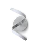 Aplique de pared 4985 LED dimmable serie NUR 10W 3000K plata | LeonLeds