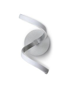 Applique murale LED à intensité variable NUR Series 4985, 10 W, 3000 K, argent | LeonLeds