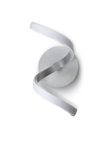 Aplique de pared 4985 LED dimmable serie NUR 10W 3000K plata | LeonLeds