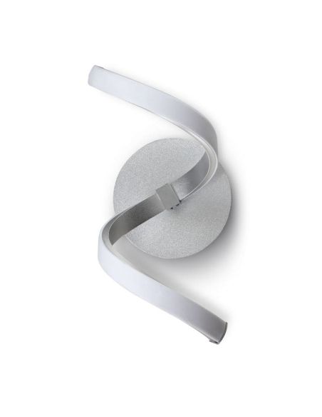 Applique murale LED à intensité variable NUR Series 4985, 10 W, 3000 K, argent | LeonLeds