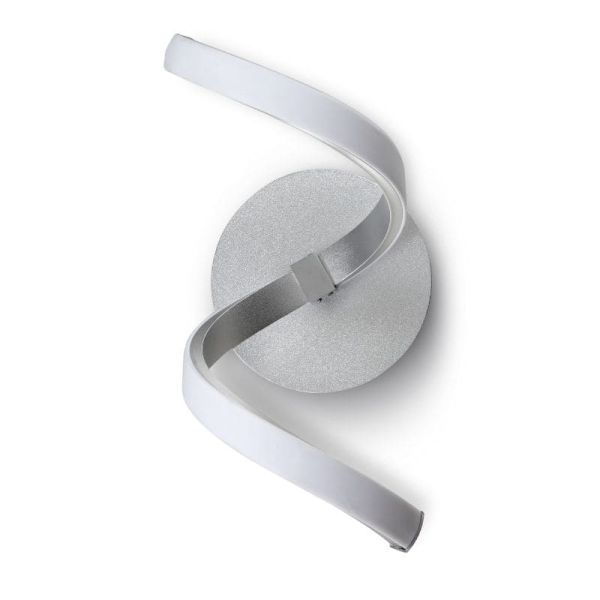 Aplique de pared 4985 LED dimmable serie NUR 10W 3000K plata | LeonLeds