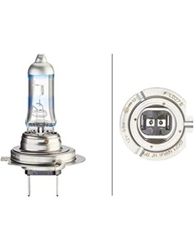 Bombilla halógena HELLA H7 Performance +120% 12V 55W PX26d caja 1 unidad 8GH 223 498-031