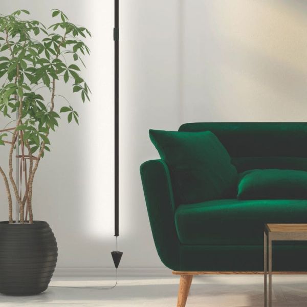 Lámpara de pie Vertical 7352 7351 negro blanco Mantra moderna ambiente | LeonLeds