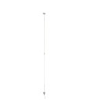 Luminária de Piso Vertical 7352 7351 Preto Branco Mantra Moderna | LeonLeds