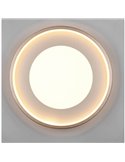 Plafonnier rond LED SOLEA Ø40cm 36W 4700lm, 3000K IP20 Marron