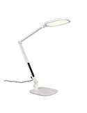 Lámpara de mesa LED estilo flexo multiposición SERVO 13,5W 1400lm regulable 3000+4200+6500K Blanco