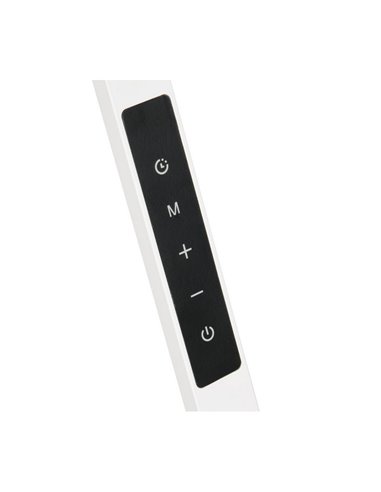 Lámpara de mesa LED estilo flexo multiposición SERVO 13,5W 1400lm regulable 3000+4200+6500K Blanco