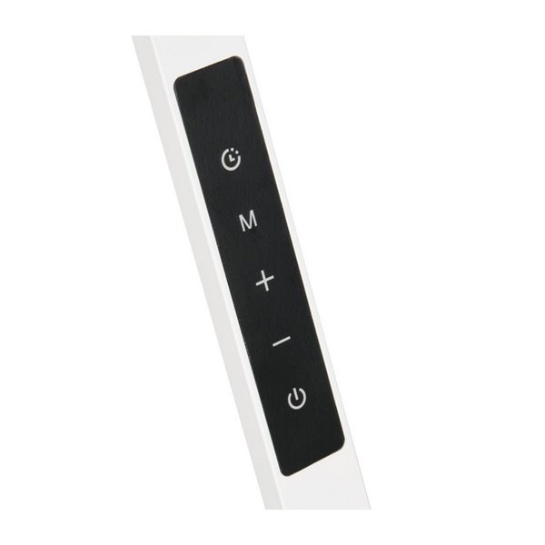 Lámpara de mesa LED estilo flexo multiposición SERVO 13,5W 1400lm regulable 3000+4200+6500K Blanco