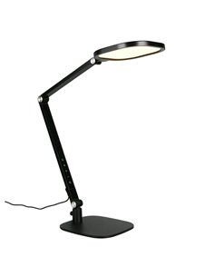 Flexo LED SERVO multiposições 13,5W 1400lm regulável 3000-6500K com sensor, memória e temporizador IP20