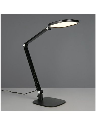 Flexo LED multi-positions SERVO 13,5W 1400lm dimmable 3000-6500K avec capteur, mémoire et minuterie IP20