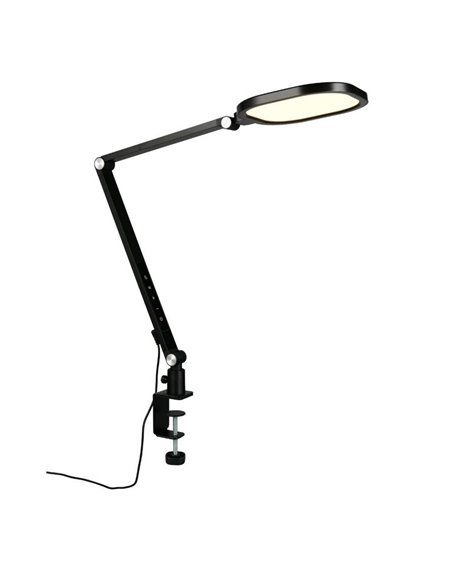 Flexo LED SERVO multiposições 13,5W 1400lm regulável 3000-6500K com sensor, memória e temporizador IP20