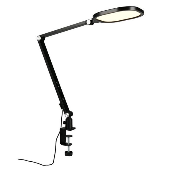 Flexo LED SERVO multiposições 13,5W 1400lm regulável 3000-6500K com sensor, memória e temporizador IP20