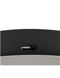 Plafón de techo LED con 5 luces pivotantes ROMEO 7W 5x700lm, 2300+3000+4000K IP20 Níquel