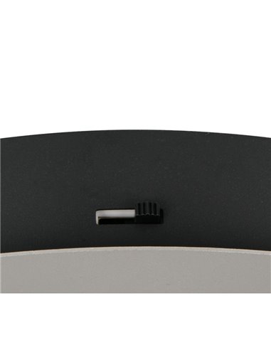 Plafonnier LED 5 lumières pivotantes ROMEO 7W 5x700lm, 2300+3000+4000K IP20 Nickel