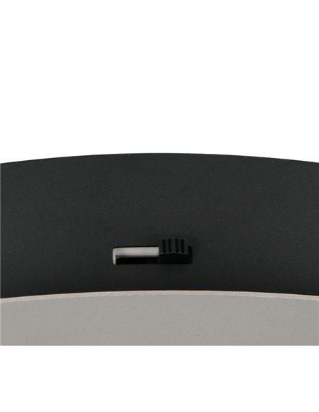 Plafón de techo LED con 5 luces pivotantes ROMEO 7W 5x700lm, 2300+3000+4000K IP20 Níquel