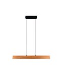 Lámpara colgante LED EDGEWOOD 115cm 27W 3100lm regulable 2700–6000 K doble iluminación IP20