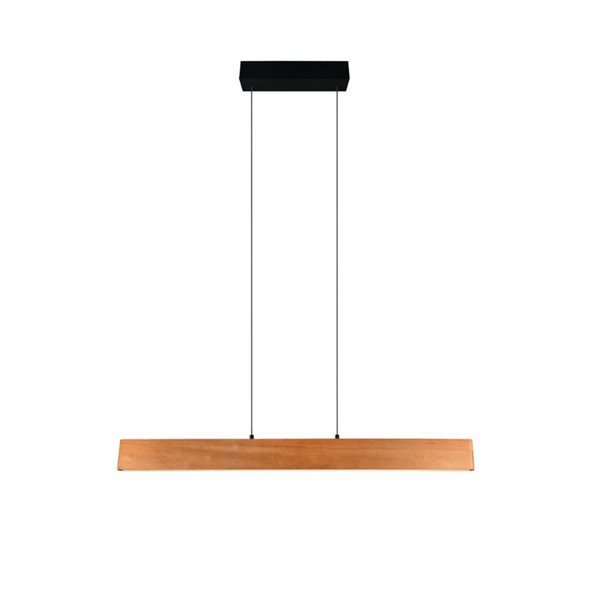 Lámpara colgante LED EDGEWOOD 115cm 27W 3100lm regulable 2700–6000 K doble iluminación IP20