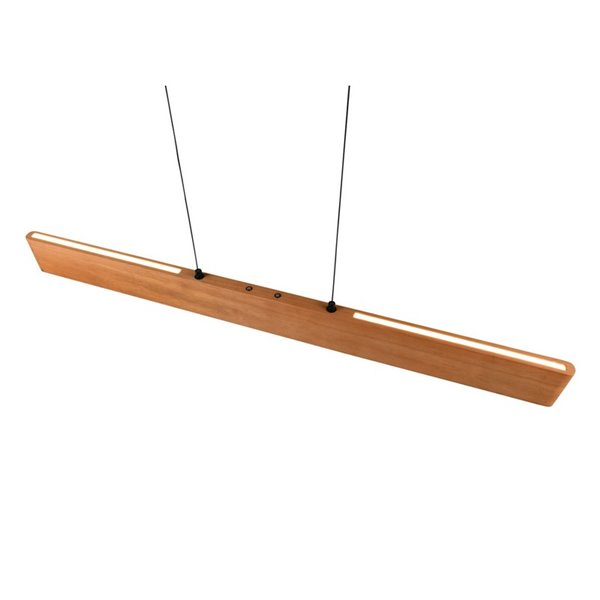 Lámpara colgante LED EDGEWOOD 115cm 27W 3100lm regulable 2700–6000 K doble iluminación IP20