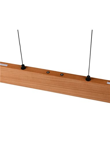 Lámpara de techo LED EDGEWOOD luz arriba y abajo 150cm 27W 3100lm regulable 2700–6000K IP20