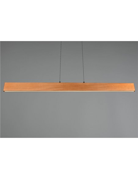 Lámpara de techo LED EDGEWOOD luz arriba y abajo 150cm 27W 3100lm regulable 2700–6000K IP20