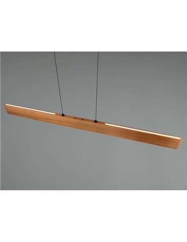 Lámpara de techo LED EDGEWOOD luz arriba y abajo 150cm 27W 3100lm regulable 2700–6000K IP20
