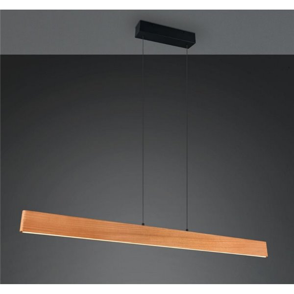 Lámpara de techo LED EDGEWOOD luz arriba y abajo 150cm 27W 3100lm regulable 2700–6000K IP20