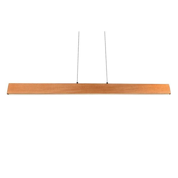 Lámpara de techo LED EDGEWOOD luz arriba y abajo 150cm 27W 3100lm regulable 2700–6000K IP20