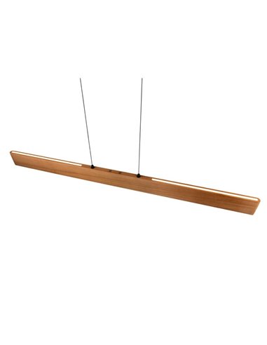 Lámpara de techo LED EDGEWOOD luz arriba y abajo 150cm 27W 3100lm regulable 2700–6000K IP20