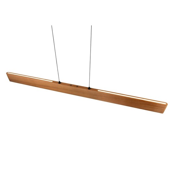 Lámpara de techo LED EDGEWOOD luz arriba y abajo 150cm 27W 3100lm regulable 2700–6000K IP20