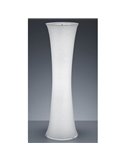 Lámpara de pie textil GRAVIS 123cm altura bombillas excl. 2x E27 max. 40W IP20 Blanca
