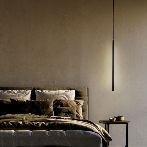 Lámpara colgante TORCH blanco o negro Mantra 11W 3000K ambiente | LeonLeds