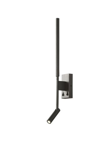 Aplique LED con lector negro Torch Mantra 6703 | LeonLeds