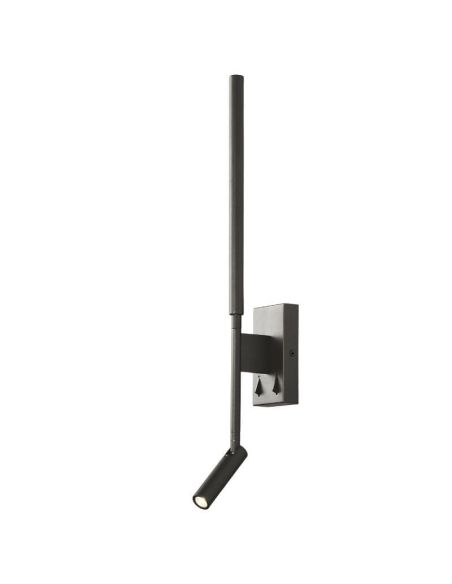 Aplique LED con lector negro Torch Mantra 6703 | LeonLeds