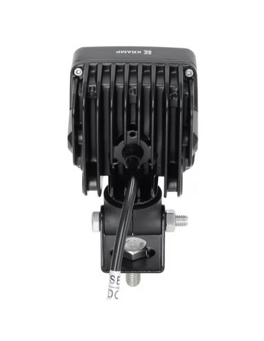 Feu de travail arrière LED très puissant 76W 11970Lm, carré 12/24V avec support rotatif IP67