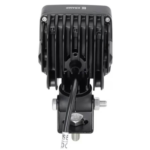 Feu de travail arrière LED très puissant 76W 11970Lm, carré 12/24V avec support rotatif IP67